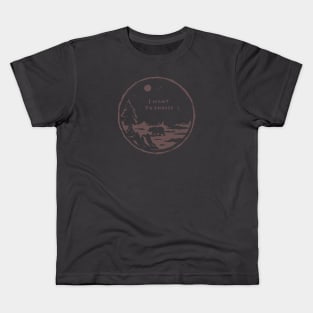 Bear on the forest Kids T-Shirt